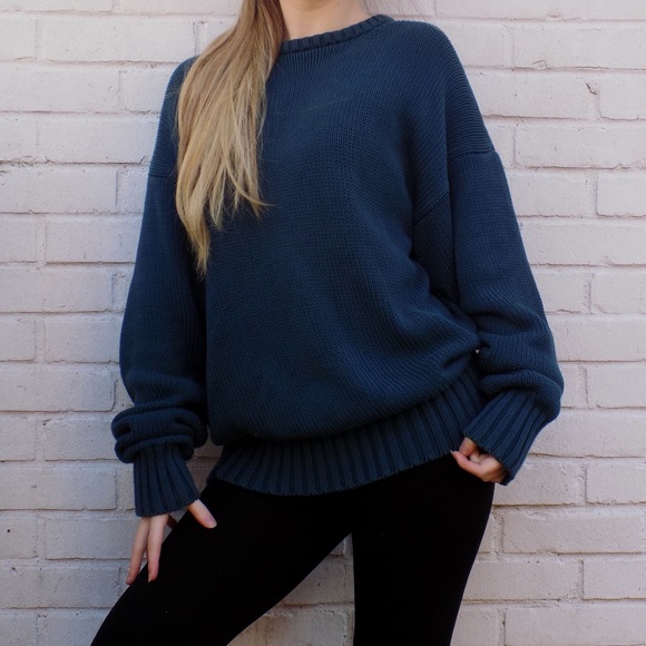 Vintage Sweaters - ❄️ Teal comf sweater